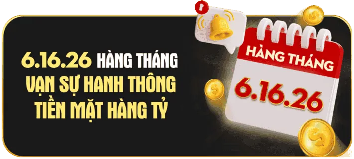 Thưởng nạp lại hàng ngày cho game bắn cá
